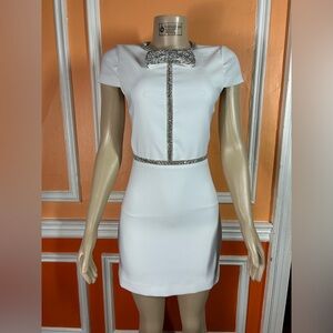 ALICE + OLIVIA

Sophie Embellished Bow Minidress